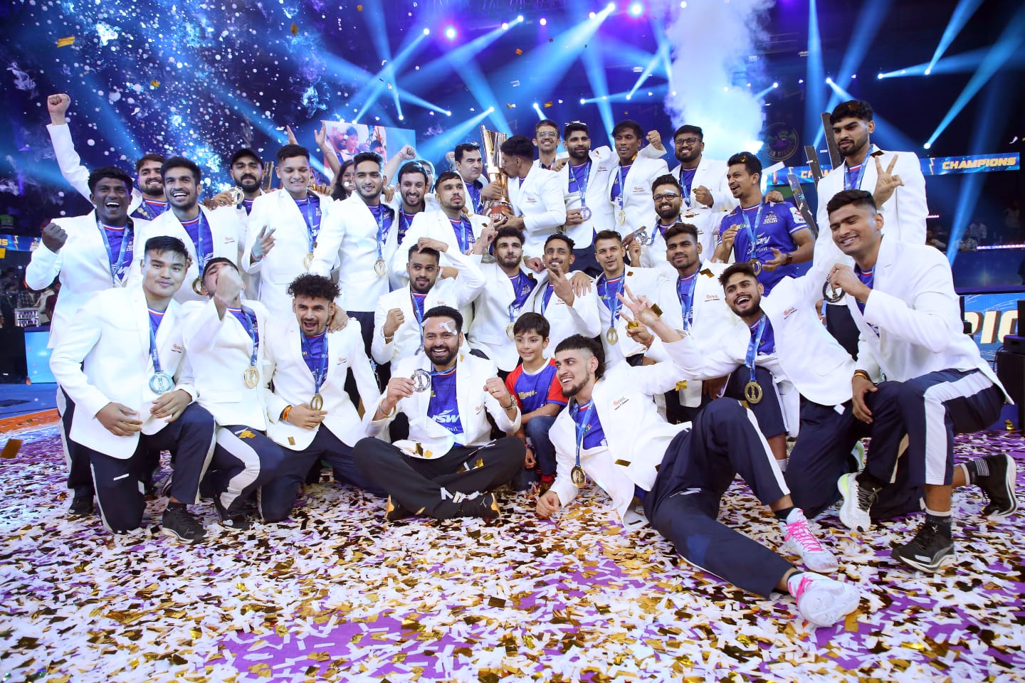 Haryana emerged as the champions and lifted trophy after defeating Patna Pirates