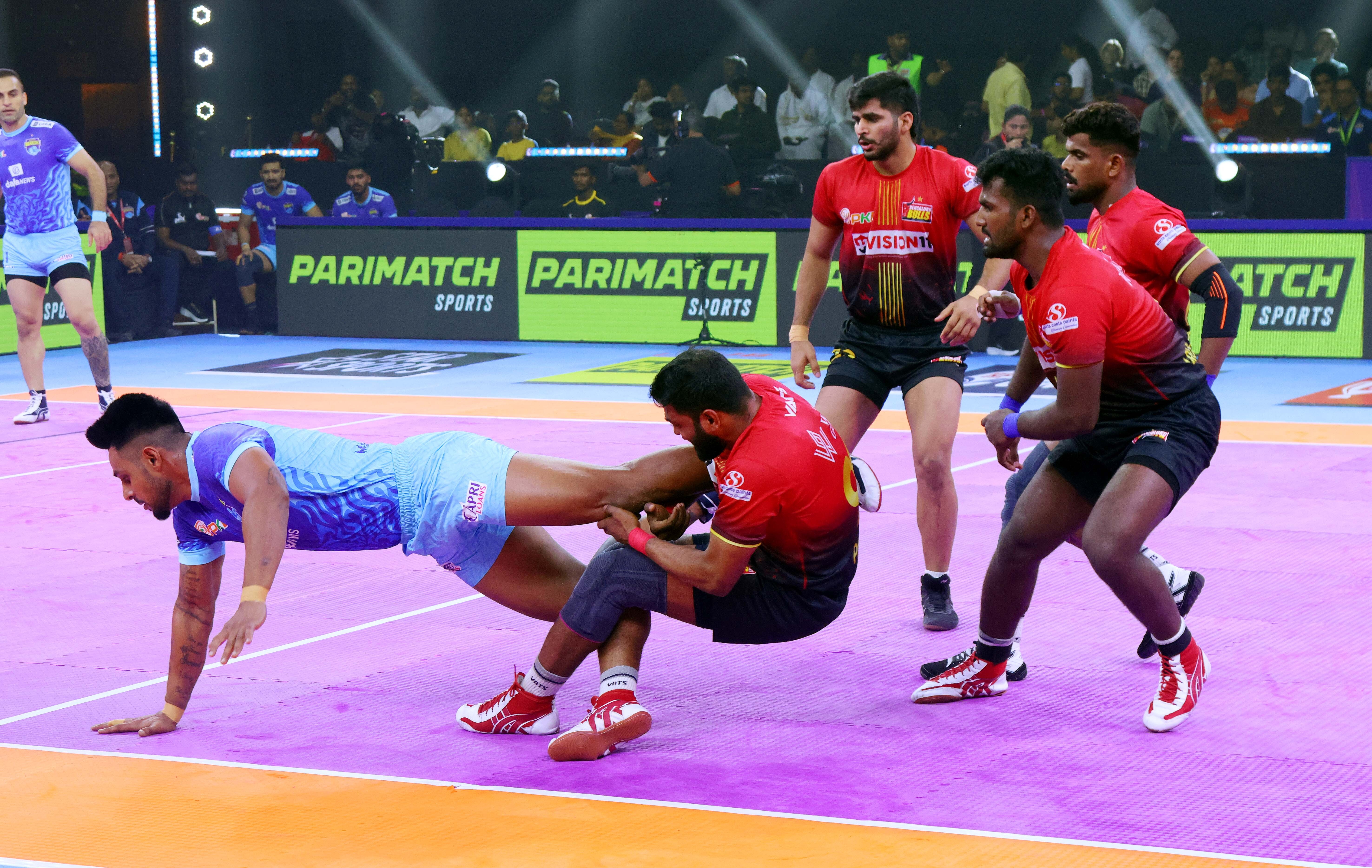 Mighty Mani and Nitin Kumar lead Bengal Warriorz to comprehensive win over Bengaluru Bulls