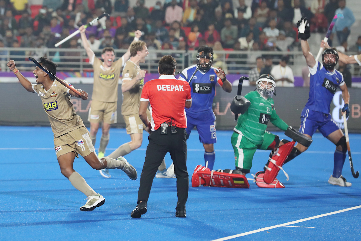 Soorma Hockey Club beat Tamil Nadu Dragons 1-1 (4-1 SO) in penalty shootouts