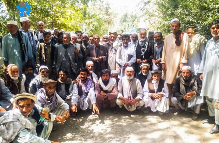 Protest in Afghanistan by retirees for over three years of unpaid pensions