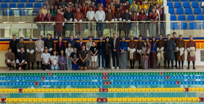 World Aquatics opens first-ever pool at record altitude in Bhutan