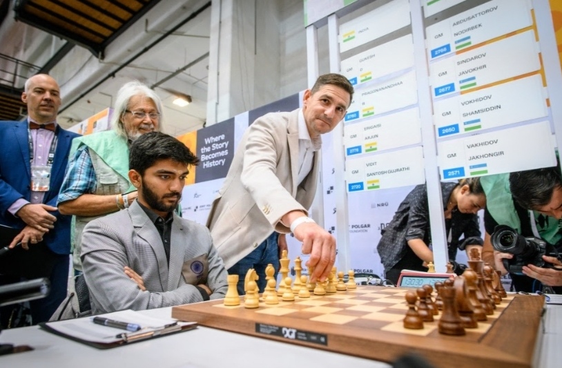 USA sets up clash with India while Kazakhstan grabs the lead in women’s event - 45th Chess Olympiad