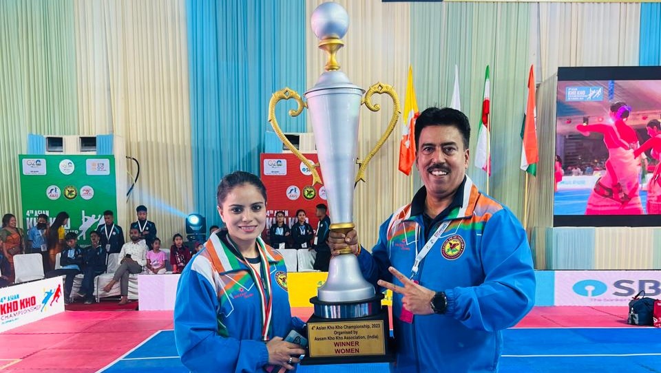 Fulfilling elder sister’s dream, Arjuna Awardee Nasreen Shaikh is all set for Kho Kho World Cup