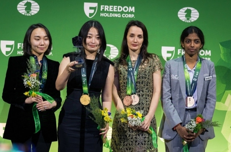 Carlsen, Nepomniachtchi share gold; Ju Wenjun triumphs in Women’s Blitz in World Blitz Championship