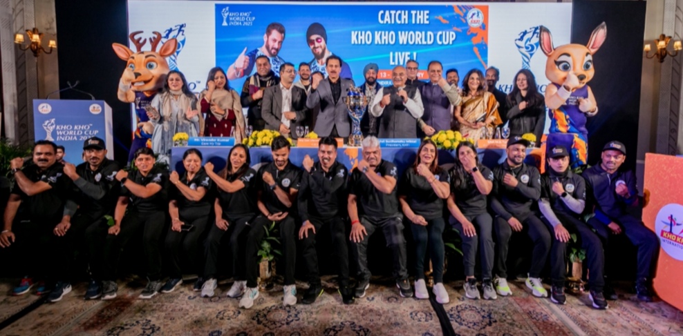 KKFI Unveils Spectacular Trophy, Mascots Tejas and Tara For Inaugural Kho Kho World Cup 2025