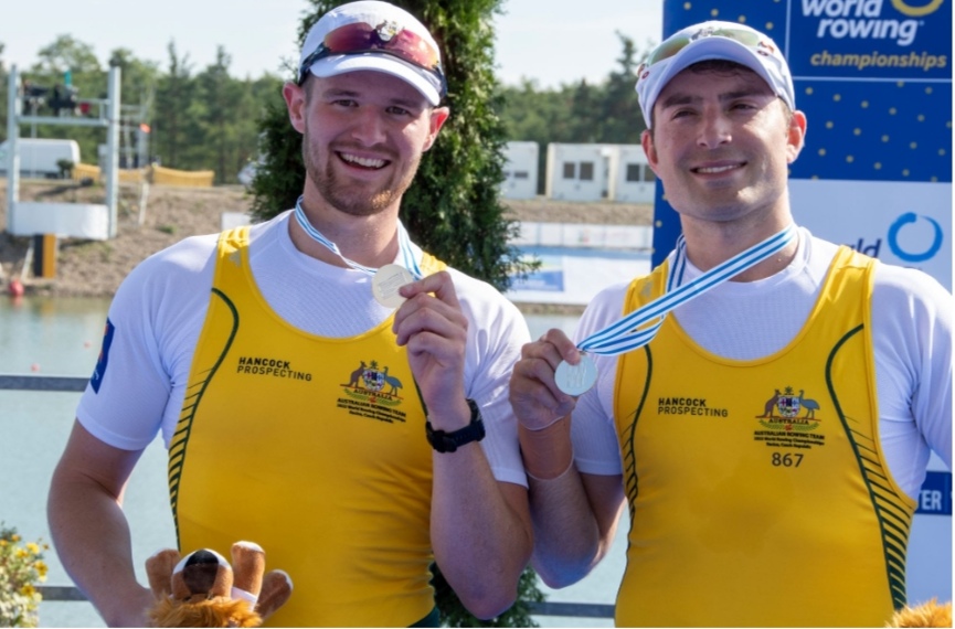 Three Silver Medals in the Para Crews at the 2022 World Rowing Championships 