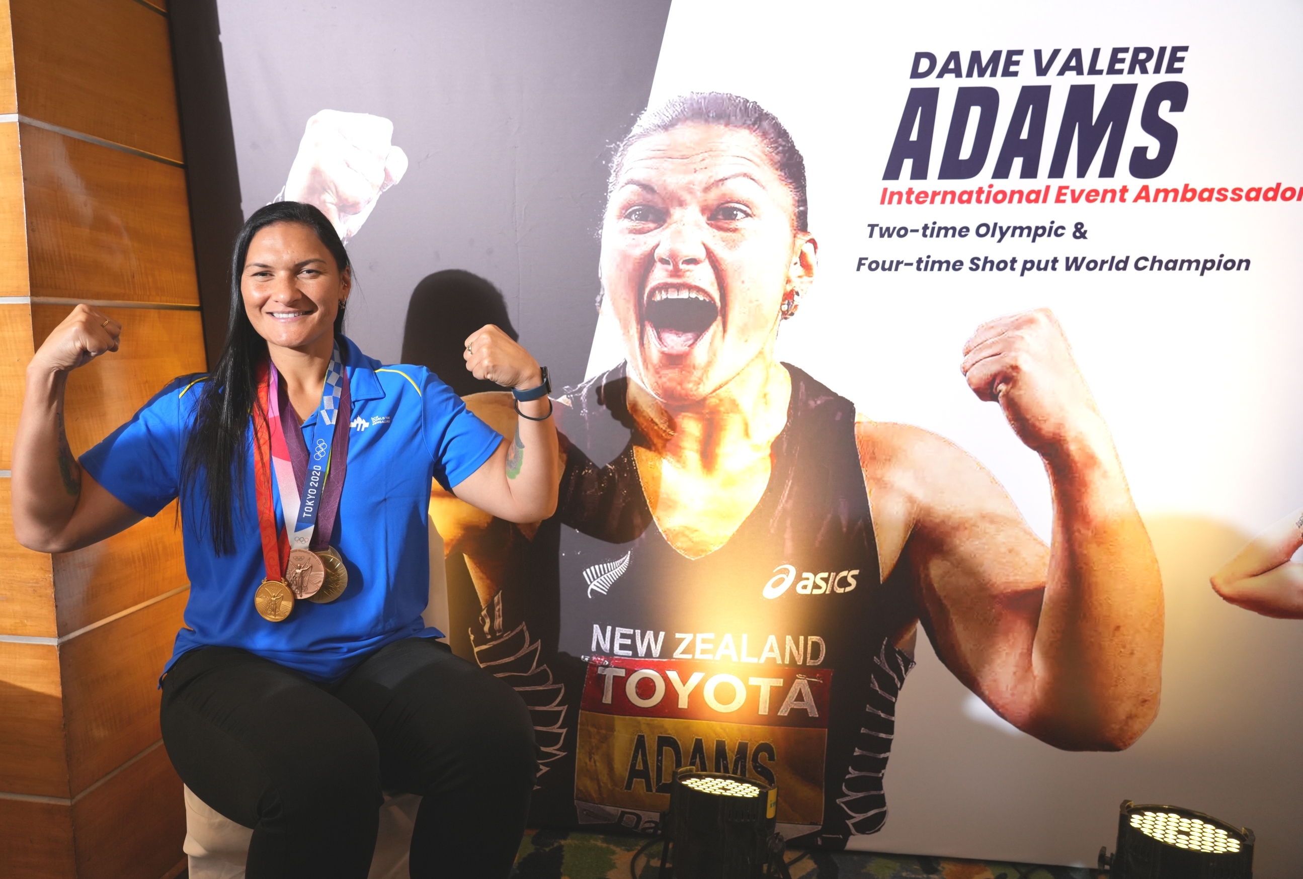 Two-time Olympic Champion Valerie Adams expresses excitement ahead of 16th TCS World 10K Bengaluru