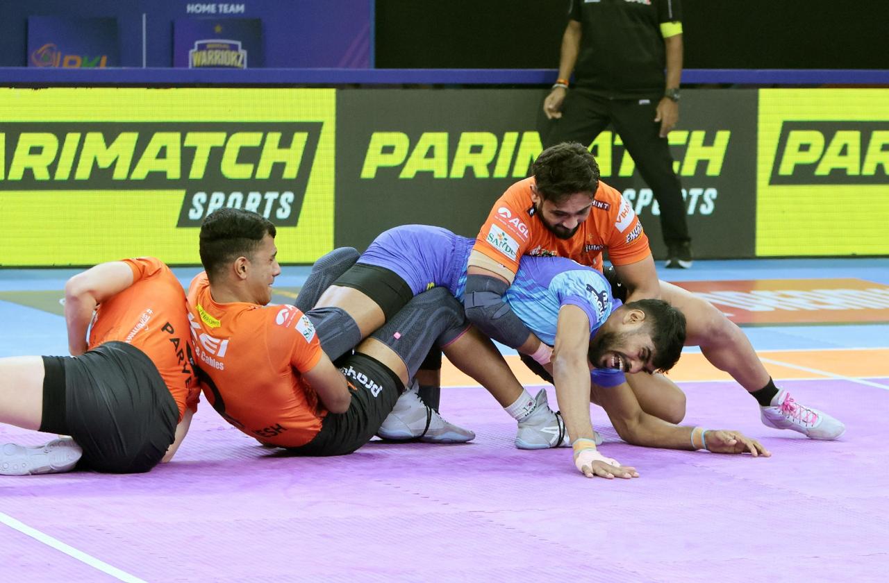 U Mumba Clinch Final Playoff Spot in Last Game of League Stage in PKL Season 11, Finish 5th on Points Table