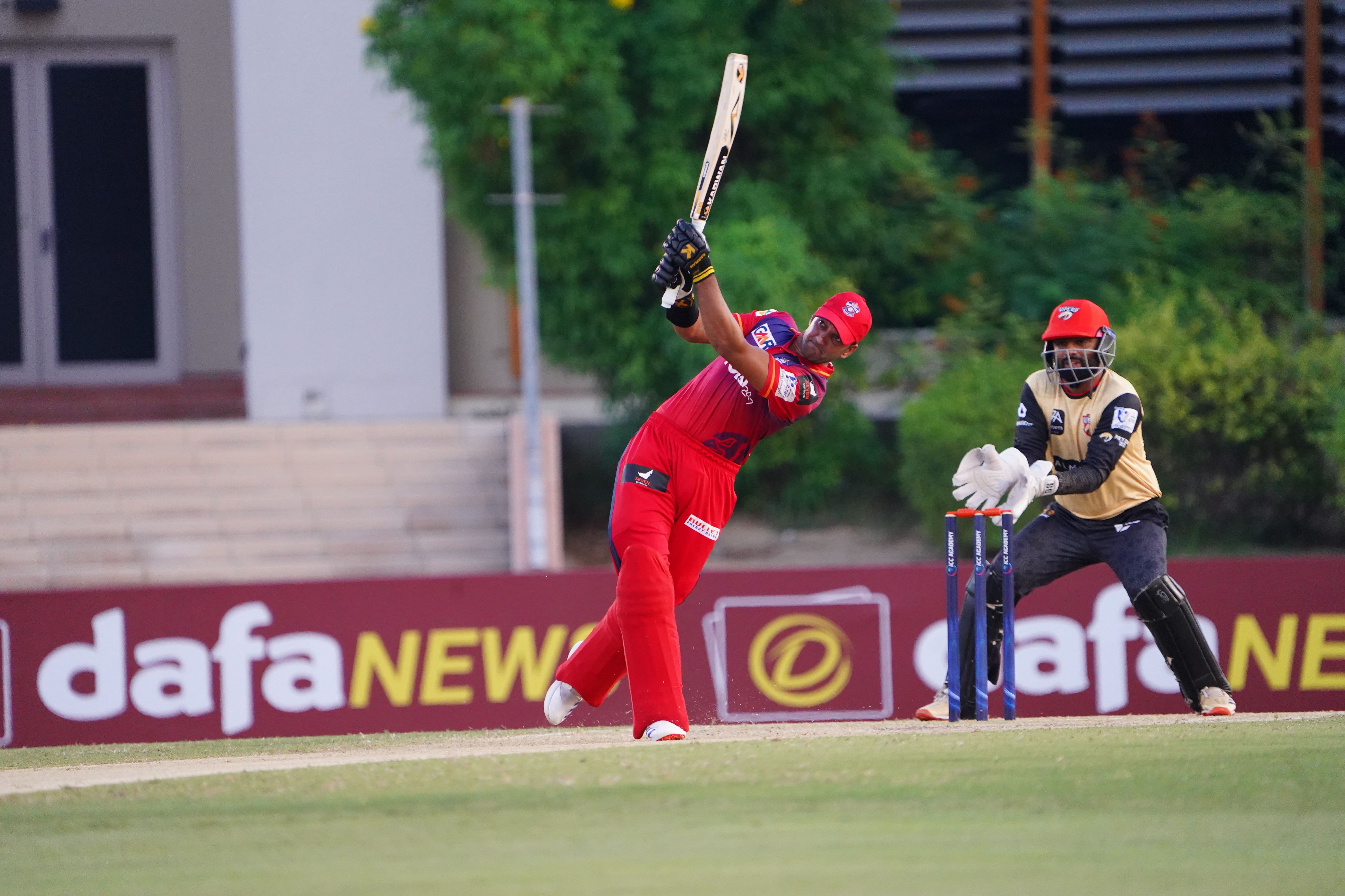 Muhammad Zohaib and Mayank run-fest guides Dubai Capitals Development to resounding 27-run victory against Desert Vipers Development