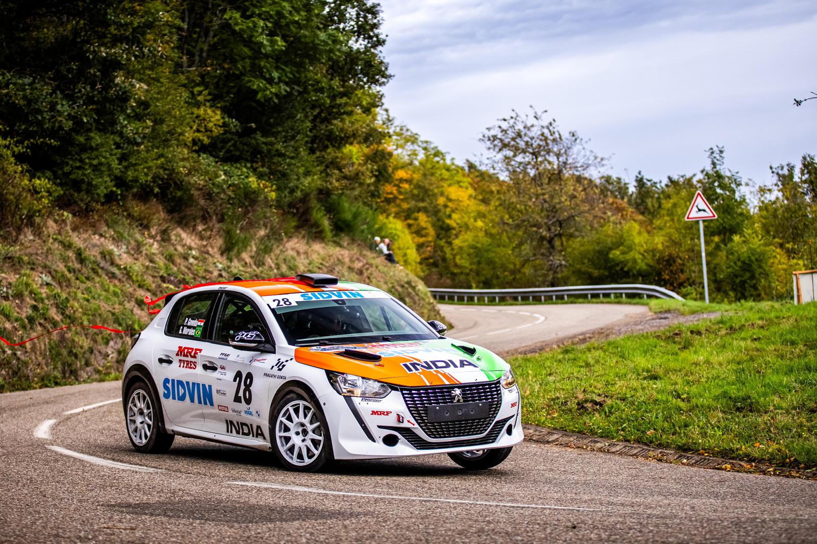 Pragathi continues to impress in International rallies; finished 16th overall in France