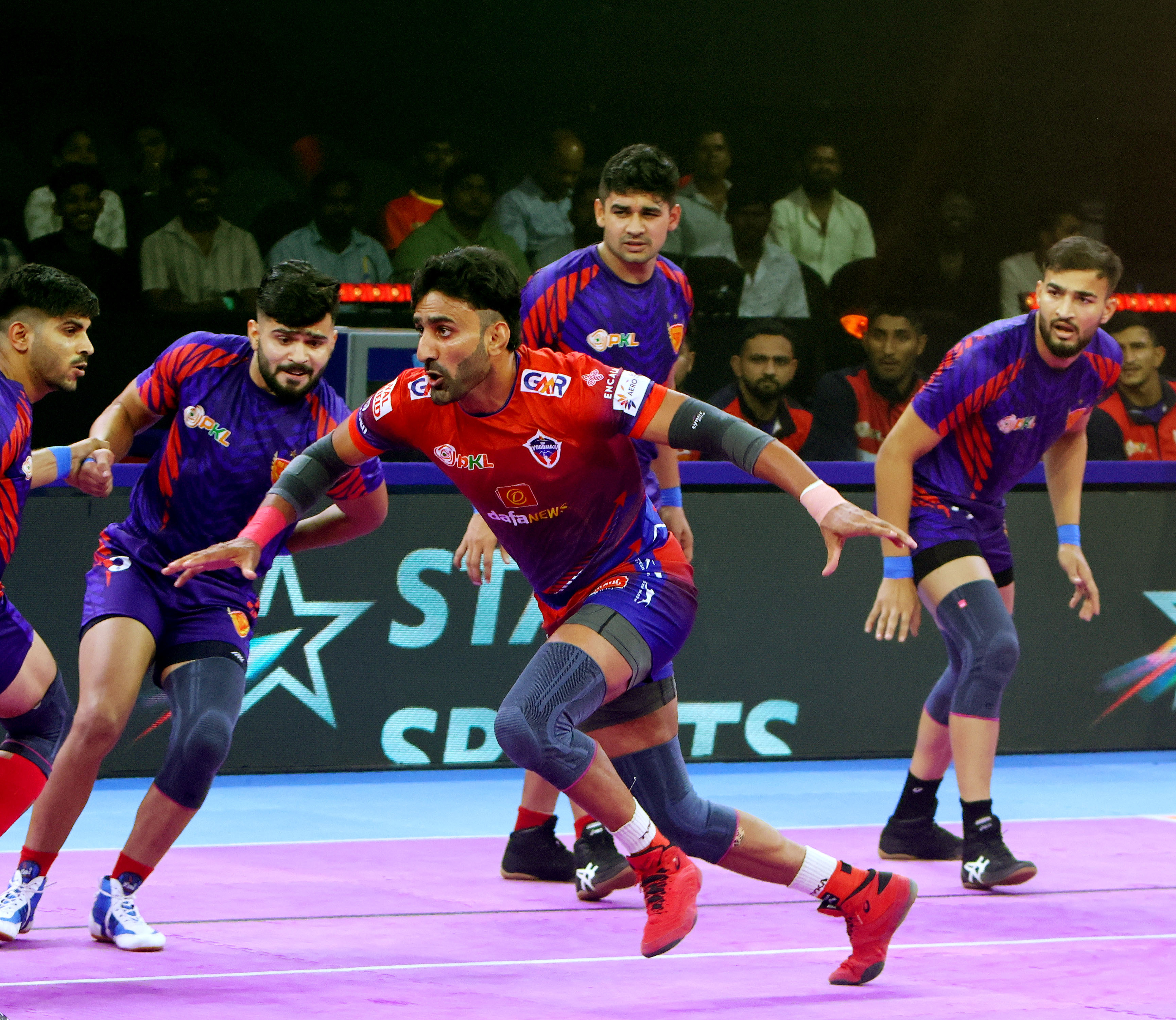 UP Yoddhas Begin PKL Season 11 With Closely Fought Win Against Dabang Delhi K.C.