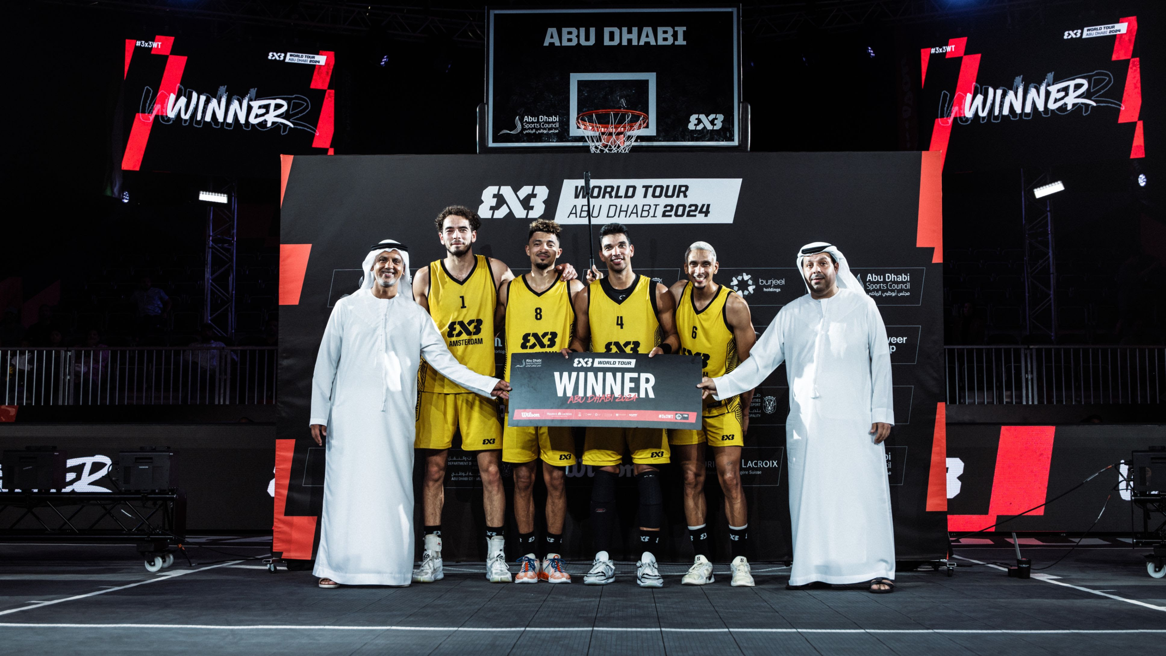 Amsterdam win FIBA 3x3 World Tour Abu Dhabi 2024