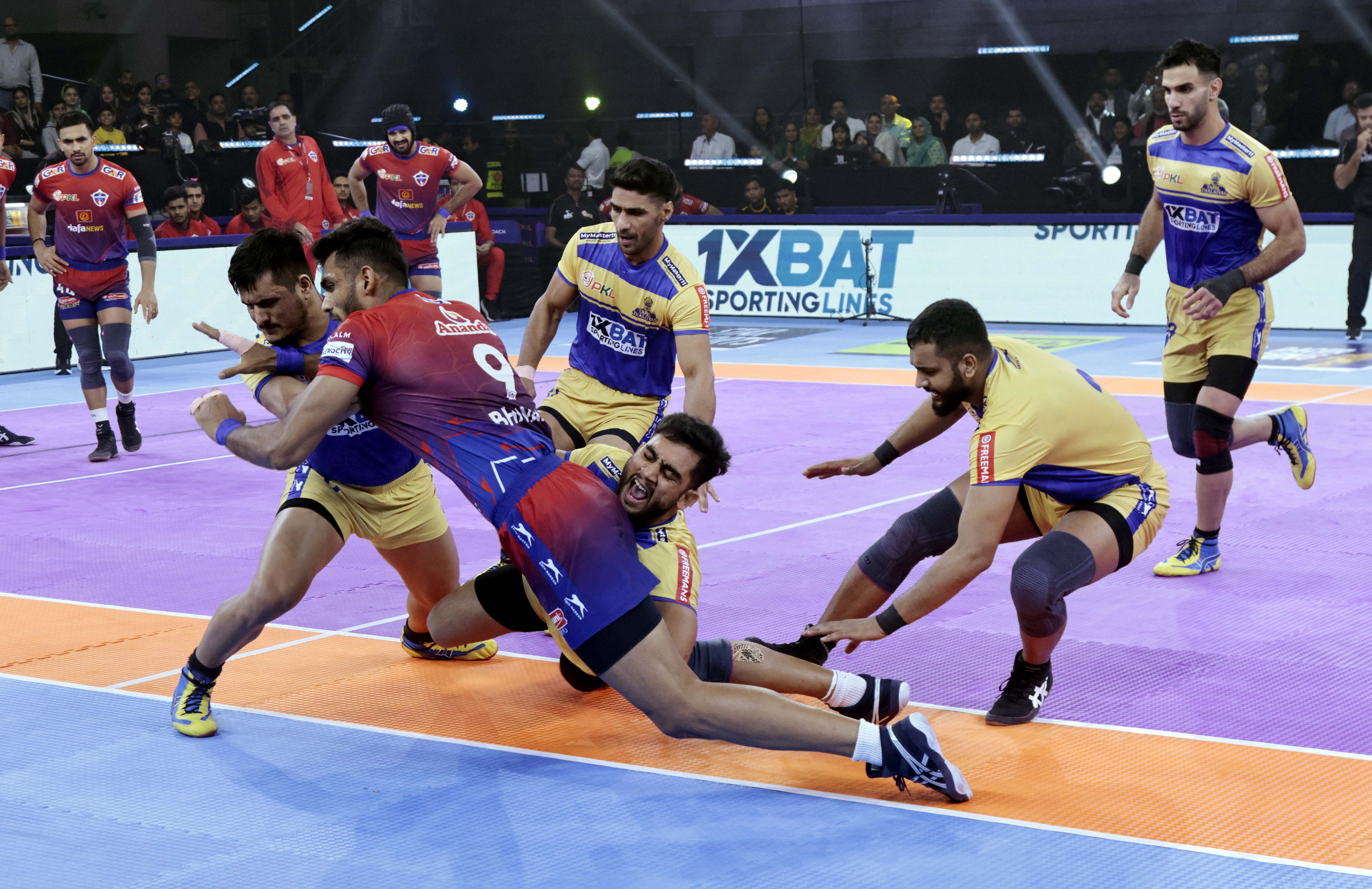 Masanamuthu and Moein inspire Tamil Thalaivas to massive win over UP Yoddhas