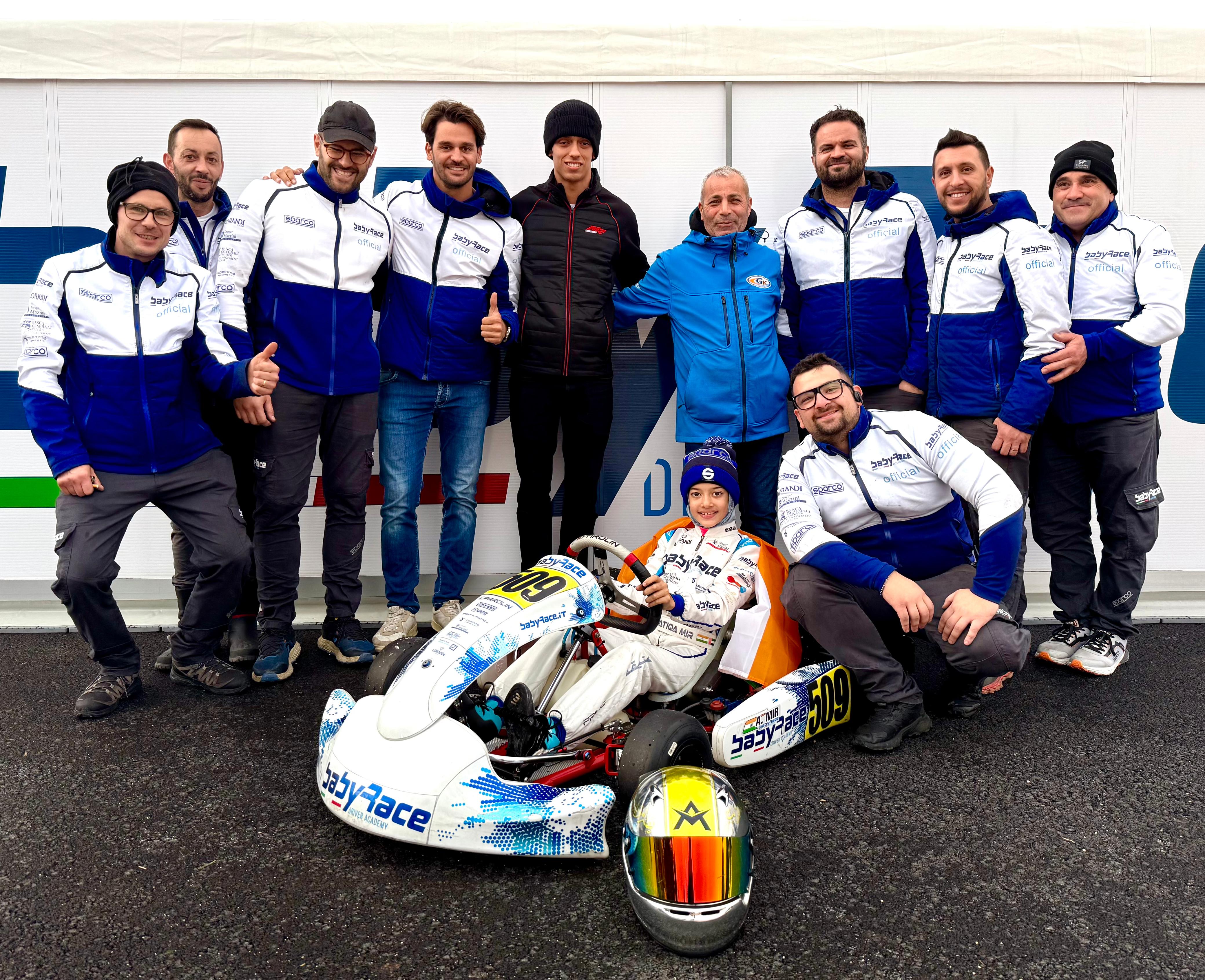 Atiqa Mir set to drive in the “Formula 1” of Karting; World Series Karting (WSK)