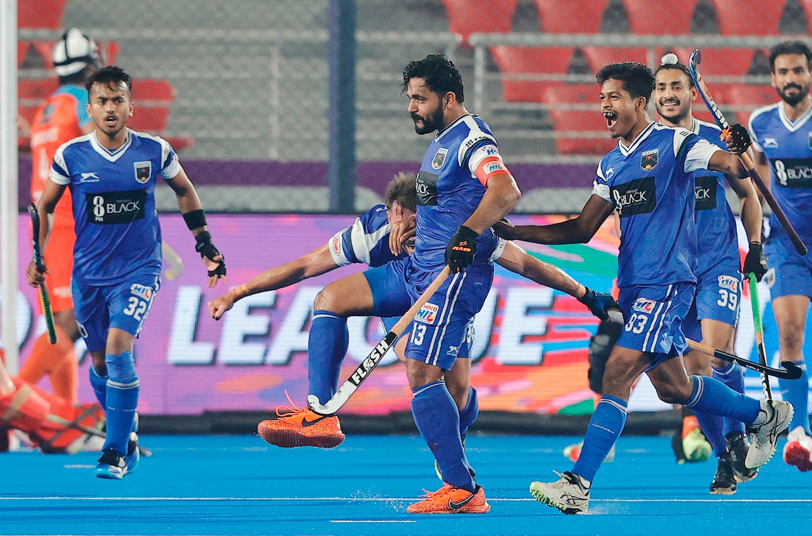 Soorma Hockey Club clinch 2 - 2 (3 - 1 SO) penalty shootout win over Delhi SG Pipers