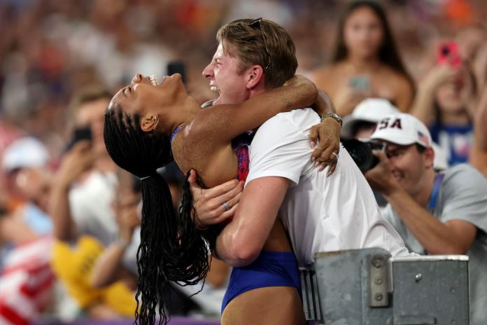 Hunter Woodhall and Tara Davis-Woodhall - the Games' golden couple of Paralympics 2024