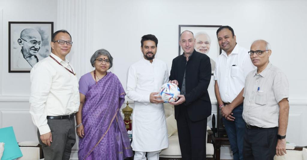 We assures our full support for successful conduct of FIFA U17 WWC - Anurag Thakur