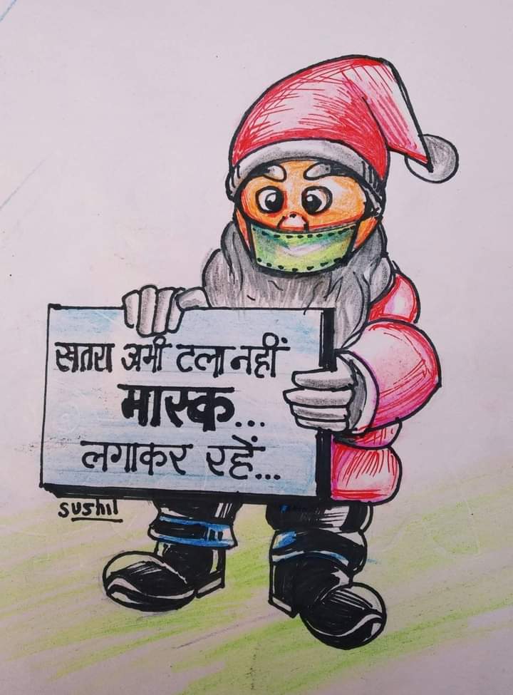 Celebrate Santa with precautions of pandemic of CO