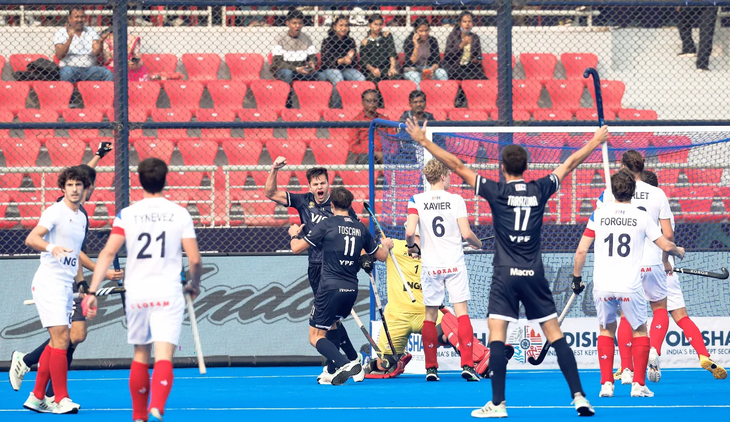 HWC2023 - One more high scoring match ends without result with the score of 𝐅𝐫𝐚𝐧𝐜𝐞 𝟓-𝟓 A𝐫𝐠𝐞𝐧𝐭𝐢𝐧𝐚
