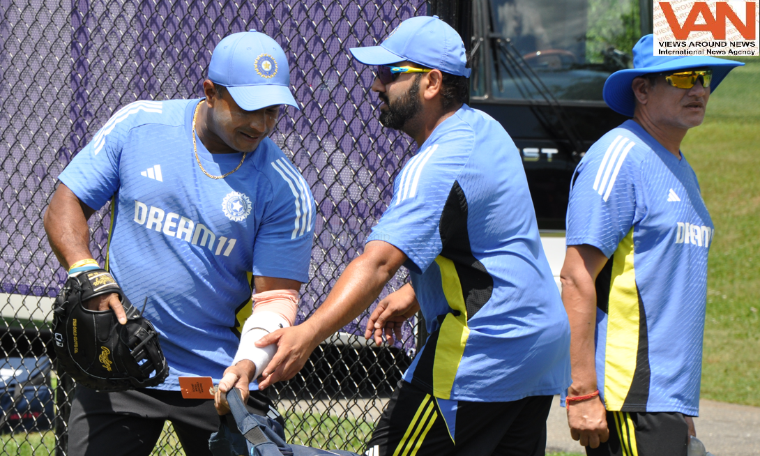 Team India practice session before INDvsPAK match at New York