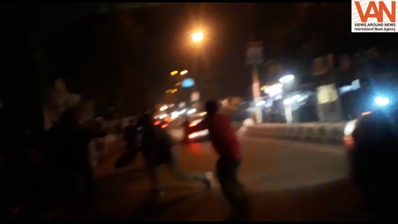 दबंगों ने दिखाई पुलिस चौके के सामने दबंगई