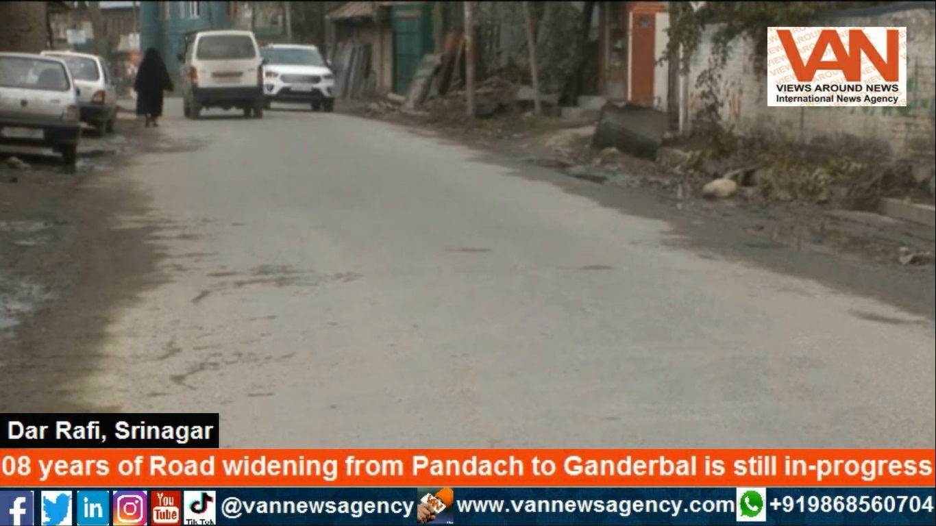 08 years on Road widening from Pandach to Ganderba
