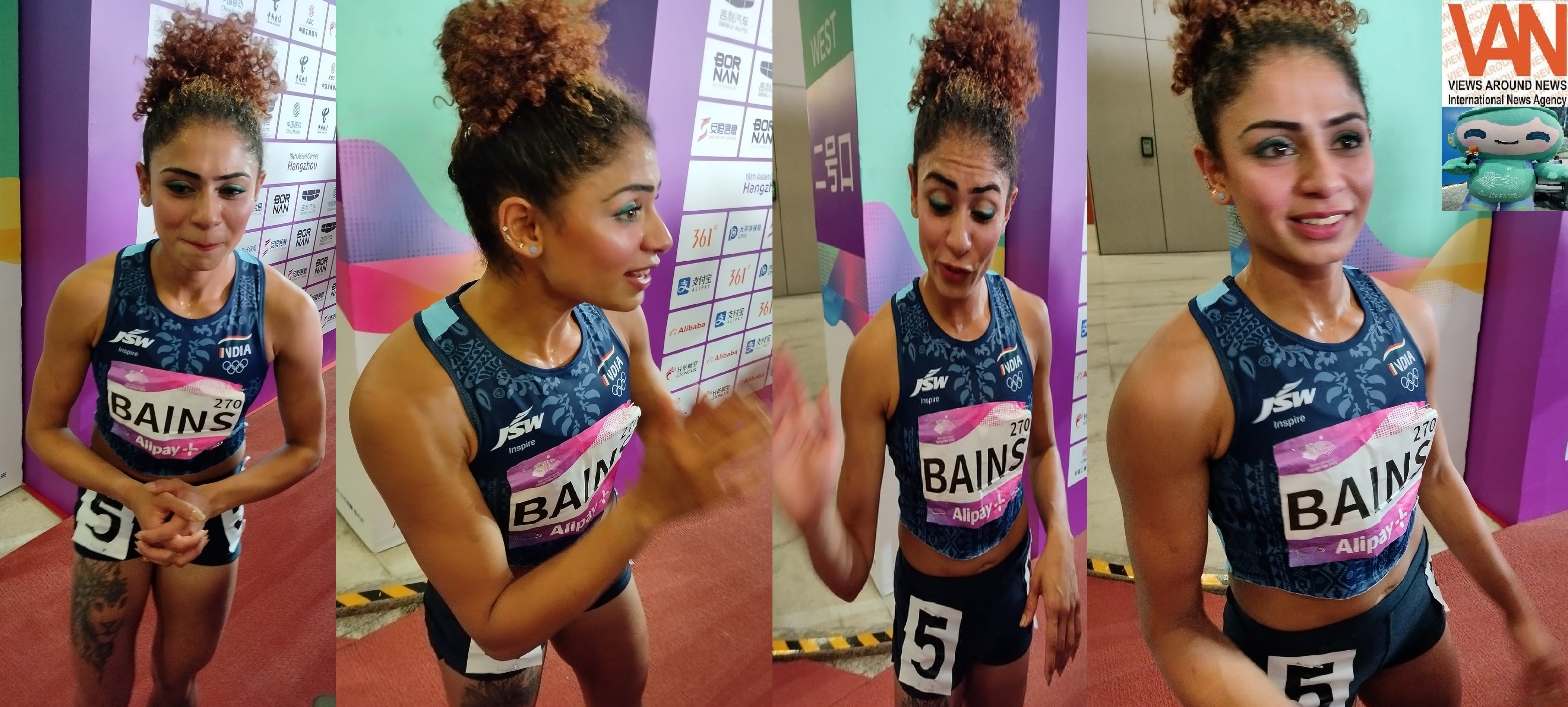 HARMILAN BAINS bagged SILVER in 800M women's Final