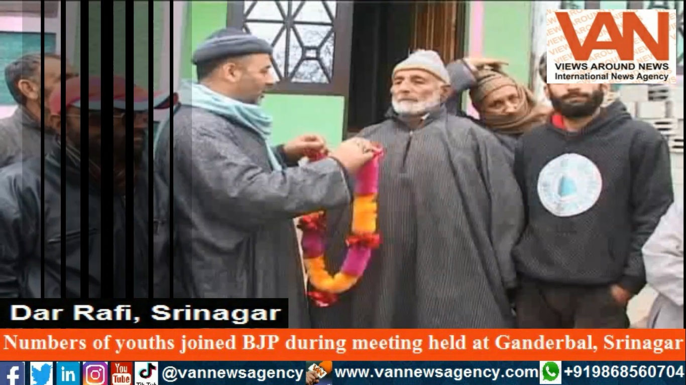 BJP meeting held at Ganderbal; dozens joined party
