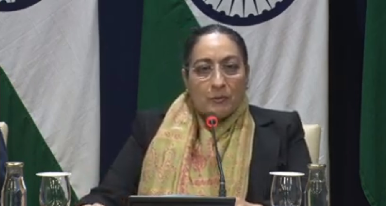 LIVE - Briefing by secretary on upcoming visit of 