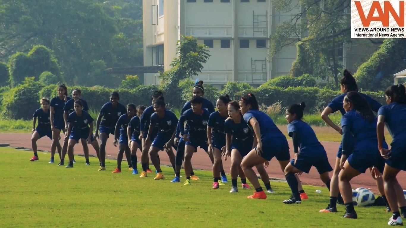 Indian women football team preparation for AFC Asi