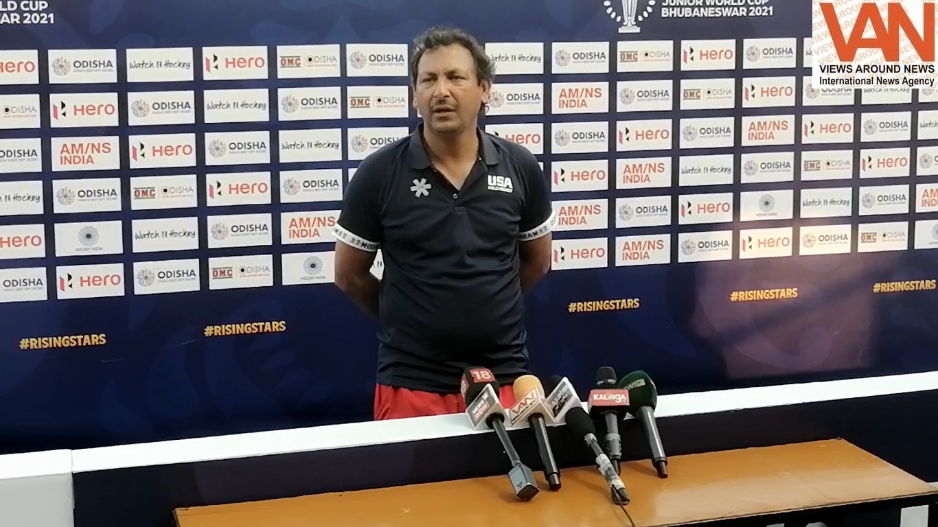 USA's Indian coach was not happy after loose the b