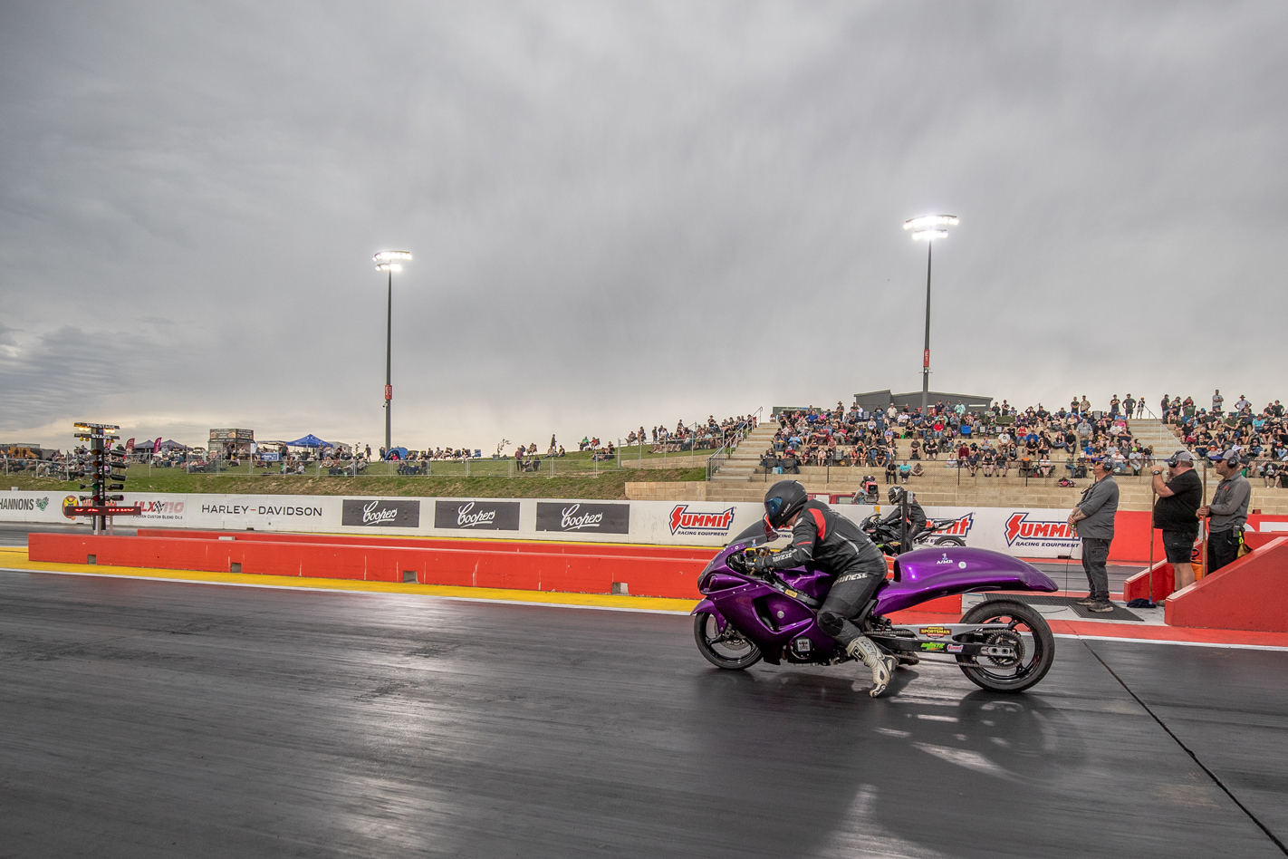 Ballistic performance parts modified bike races for fierce grands final clash