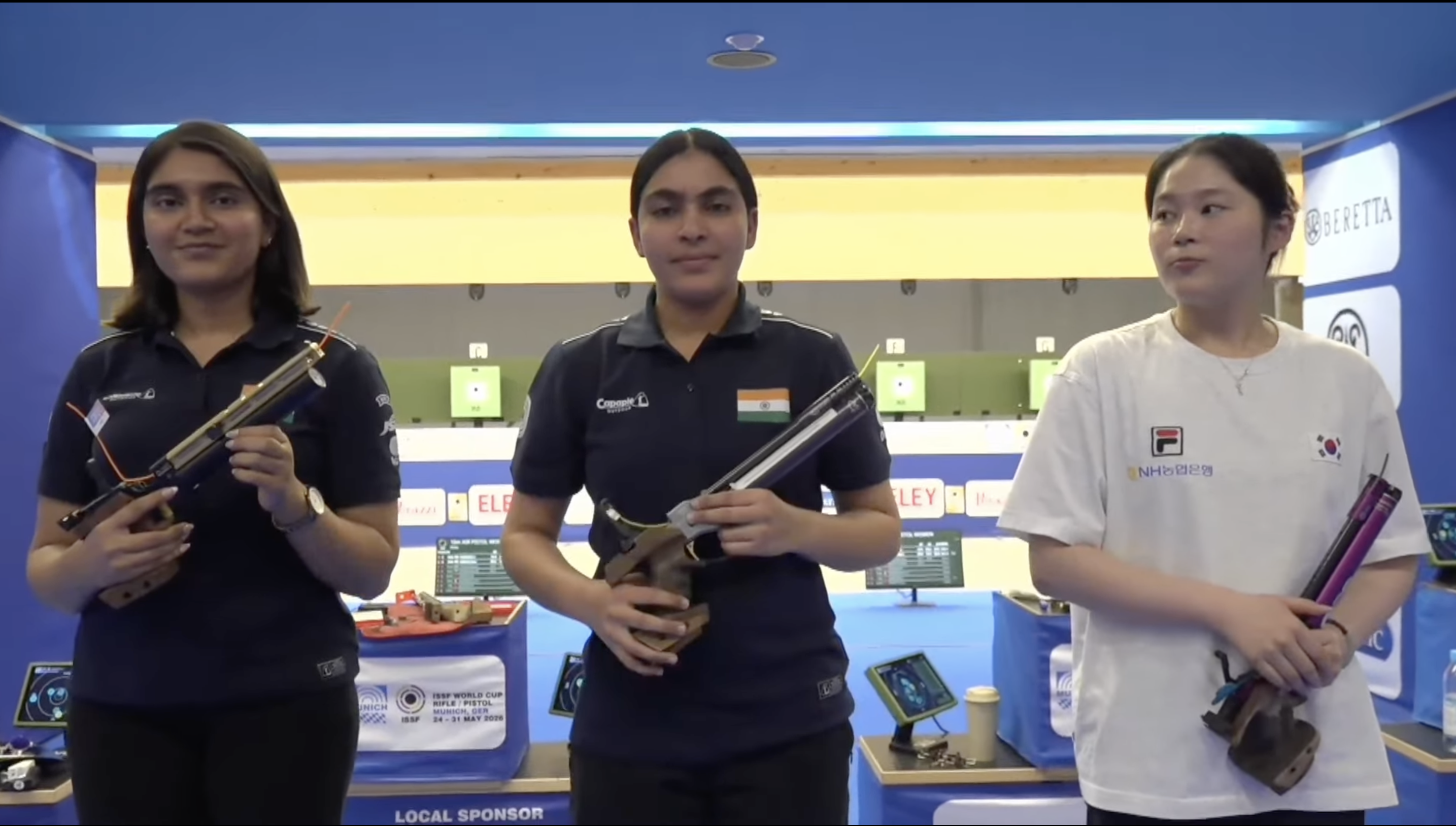 Suruchi defends Munich air pistol gold, Esha wins silver as India rise to the top of the medal tally