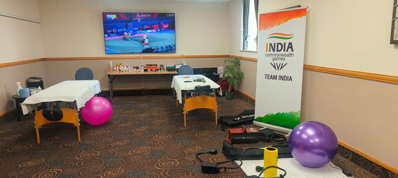 Inside team India - Dispatches from Glasgow the team behind Team India