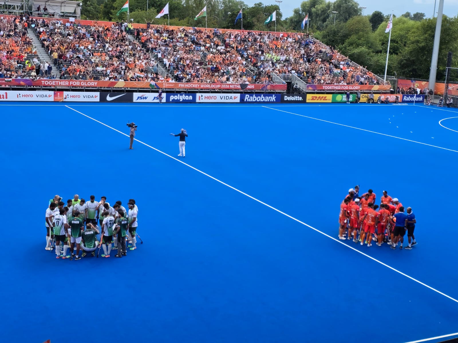India advanced to the next round; won the match against Pakistan in FIH Hockey World Cup