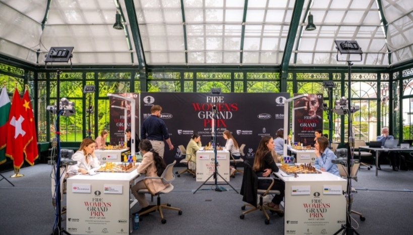 FIDE WGP Austria: Vaishali and Tan take the lead in a round full of comebacks and collapses