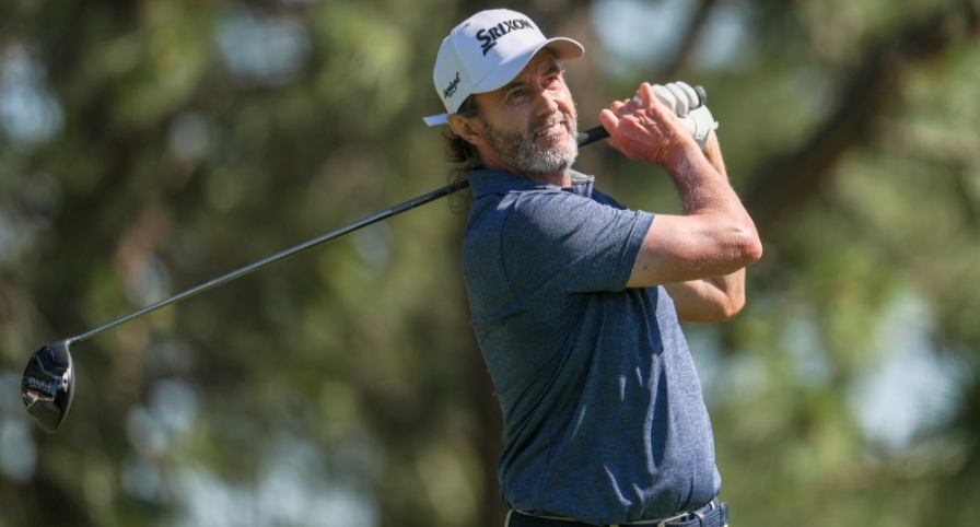 Hensby tied at the top at US Senior Open