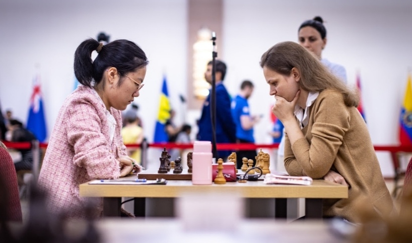 Song Yuxin eliminates Anna Muzychuk at FIDE Women’s World Cup