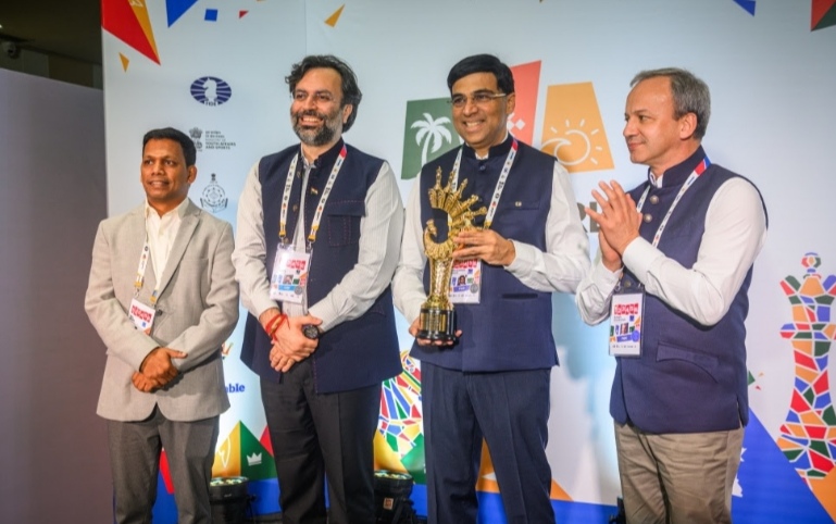 World Cup 2025 kicks off in Goa: Anand honored, young stars shine