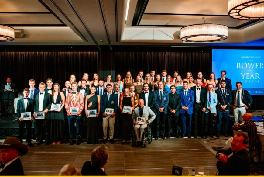 Australia’s rowing greats honoured at the 2025 Hancock Prospecting Rower of the Year Awards and Rowing Australia Centenary Ball