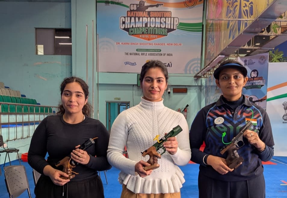 Tilottama sweeps women’s 3P trials as Manu, Aishwary also post wins