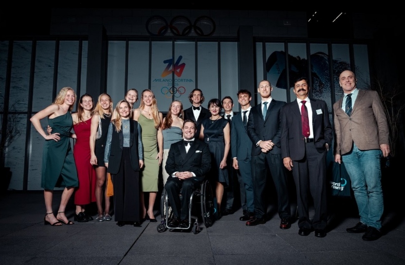 Italian men's quadruple sculls made history by becoming the first-ever Italian crew to win the Award