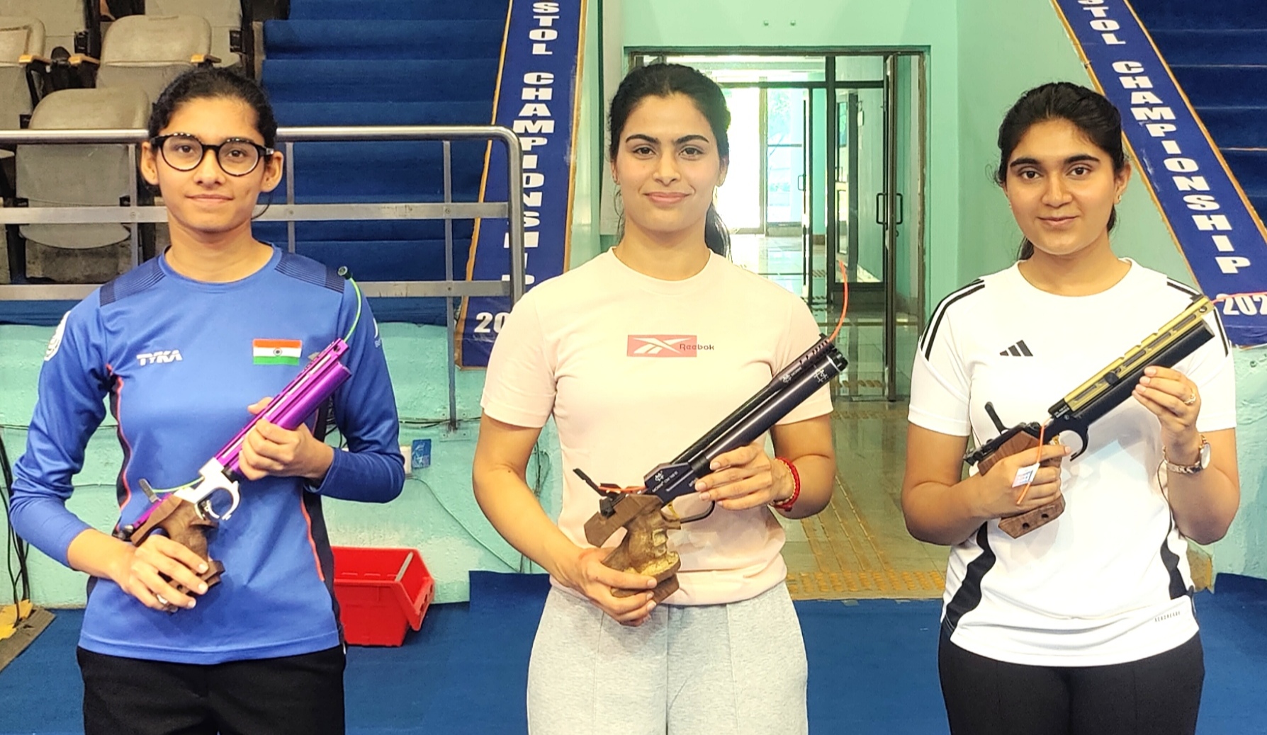 Manu Bhaker tops 10m Pistol Women National Trials finals