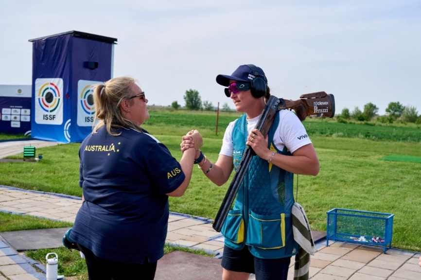 ISSF World Cup Almaty 2026: Penny Smith flawless performance sets World Record to win Trap Women gold