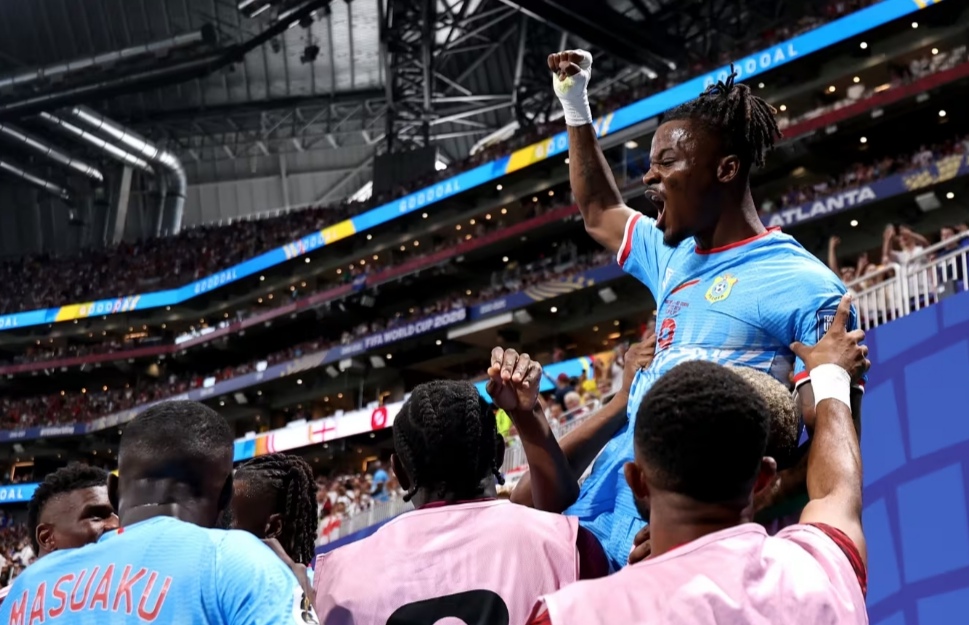 England came from behind in Atlanta to beat Congo DR with two late goals