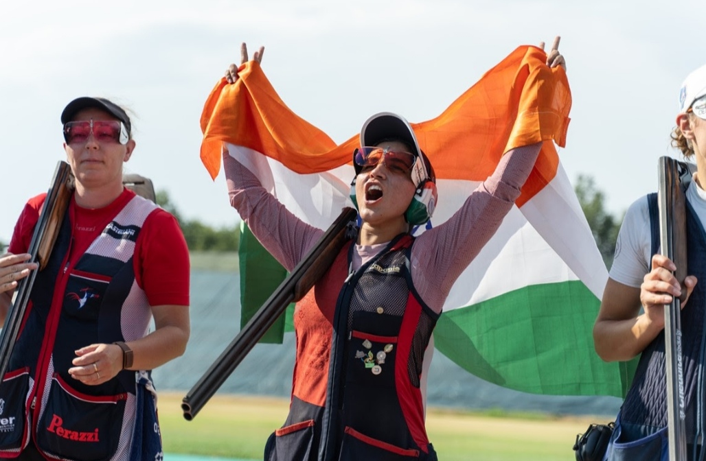 Neeru triumphs in dramatic Trap Women final to secure first ISSF World Cup gold