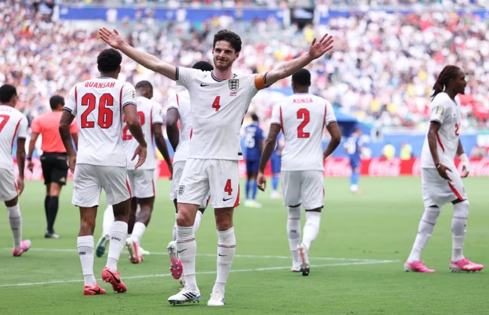 Bukayo Saka hit a hat-trick as England survived a second-half onslaught to beat France 6-4 and finish third at the FIFA World Cup 2026