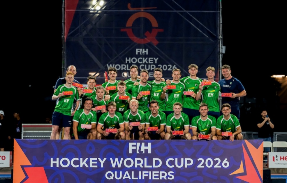 This is a special moment for everyone involved in Irish hockey, especially this group of players - Mark Tumilty