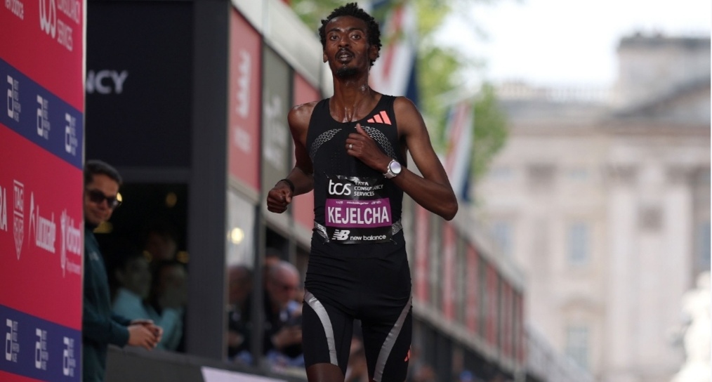 Kejelcha regains world half marathon record with 56:51 in Buenos Aires