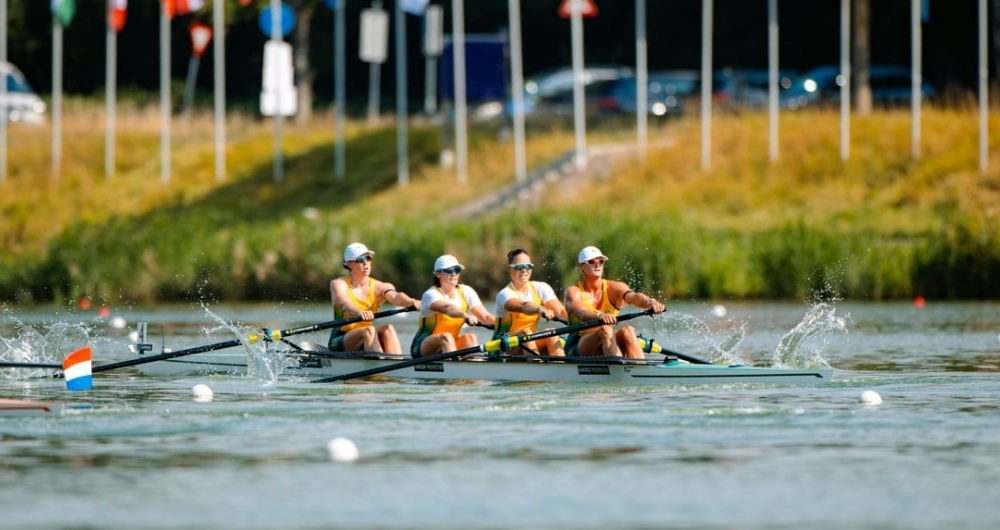 Rowsellas fly to open their medal account with a Silver and Bronze